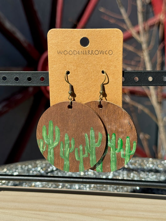 Cactus Earrings