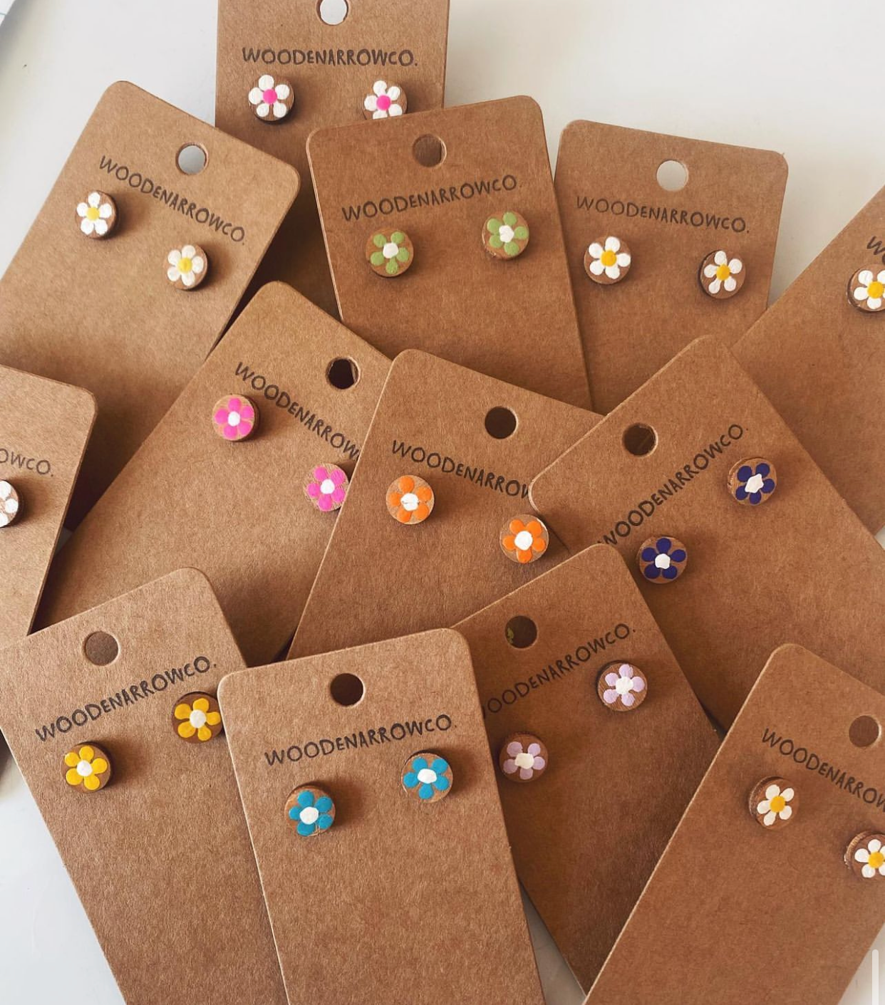 Sweet Daisy Stud Earrings